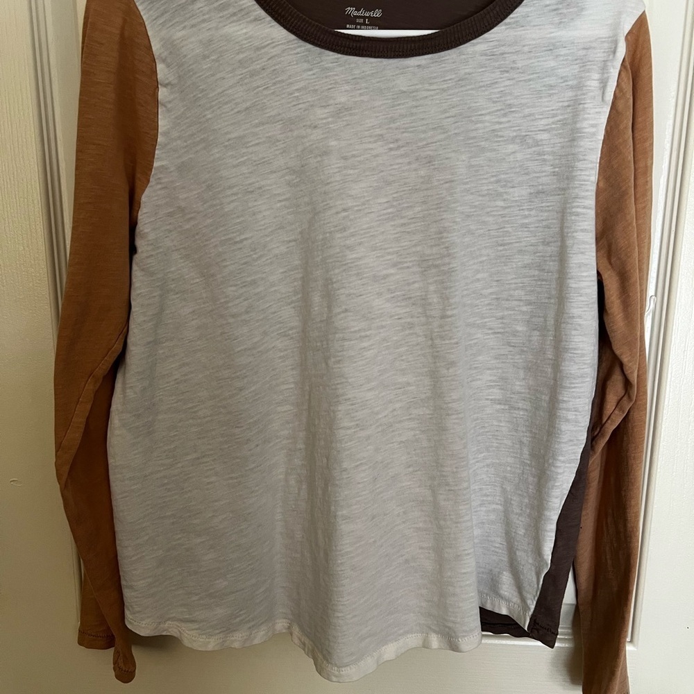 Madewell Basic Multi Color Crewneck 100% Cotton